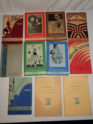 Vintage Booklets Broadcaster Ohio Farmers Insurance 1931 - 1933 Fire Insurance