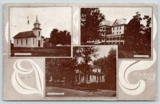 Nevada Ia Seventh Day Adventists School Church Sanitarium Conference Office 1909
