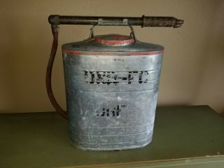 Vintage D.  B.  Smith Indian Fire Extinguisher 90 Backpack Sprayer