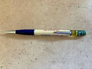 Vtg Ritepoint Salesman Sample No 141 Salerno Crackers Oil - Top Mechanical Pencil
