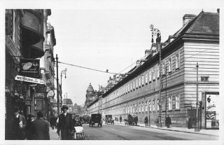 Vienna Austria General Hospital Street Scene Real Photo Antique Postcard K18986