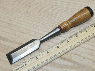 Old Woodworking Tools Vintage C.  E.  Jennings 1 " Bevel Edge Socket Chisel