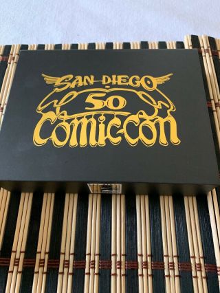 SDCC 2019 Exclusive San Diego Comic Con 50th Year Anniversary Logo Pins 5