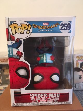 Funko Pop Marvel 259 Upside Down Spider - Man Homecoming Walmart Excl