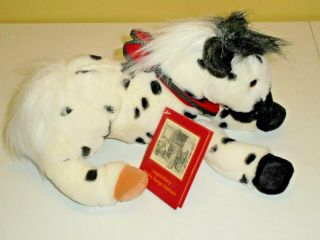Wells Fargo Legendary Horse Billy Black White Plush 2003 Toy Collectible