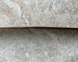 VINTAGE CLEVELAND RULE CO.  LOG LOGGING LUMBER TALLY STICK TOOL RARE LOOK 6