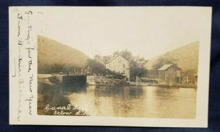 Early Udb Vintage Rppc Postcard Walnutport,  Pennsylvania Kelchner 
