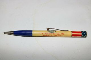 Pennzoil Pledge Of Allegiance Advertising Mechanical Pencil - Jm Potter Oil Co.