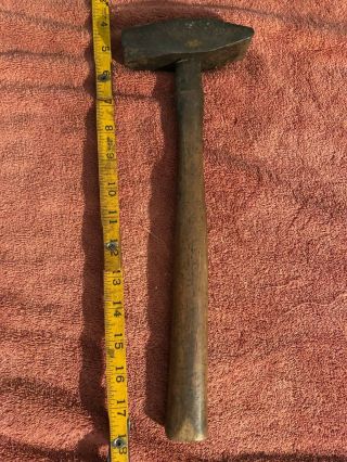 6 - Vintage 1lb 15.  5 Oz Solid Sledge Wrecking Hammer