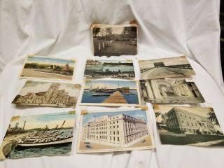 Antique Vintage Postcards Of Maryland Md Incl Baltimore,  Naval Academy,  Rt 40