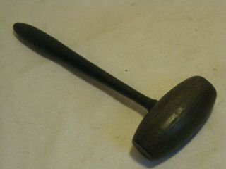 Vintage Antique Small Gavel Wooden Auctioneer Carved Wood Hammer