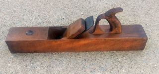 Antique Wooden Molding Plane Ogontz 19 Sandusky Tool Co.  Carpenter Tool,  22 "