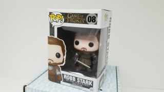 Game Of Thrones Funko Pop Robb Stark 08 Vaulted Authentic