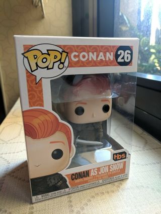 Conan Jon Snow 2019 Sdcc Comic - Con Funko Pop In Hand