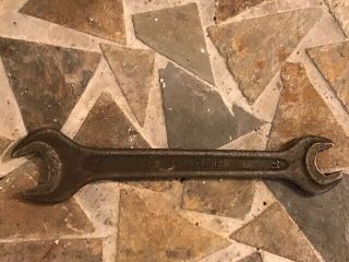 Vintage Mercedes Benz Open End Wrench 11 And 14 Mm
