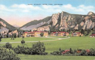Q22 - 8551,  Hotel Stanley,  Estes Park,  Colo. ,  Postcard.