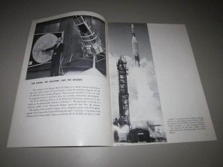 Vintage 1964 NASA JPL Ranger 7 Mission 68 HOURS TO THE MOON OFFICIAL BOOKLET 4