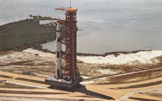 C22 - 7727,  Kennedy Space Center,  Florida.  Nasa.  Postcard.