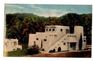 Postcard Ca Los Gatos Montezuma School Library C.  1941 Ca19