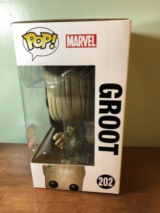Funko Pop Marvel Guardians Of The Galaxy GROOT 202 Target 10” Life Size GOTG 2 4