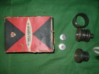 Vtg.  Hu 40 Punch 1 " For Defiance Button Machine Co.  No.  1920 N.  Y.  U.  S.  A.