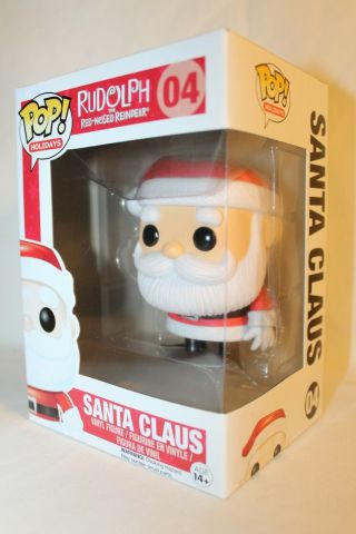 Funko Pop Holidays Rudolph The Red - Nosed Reindeer Santa Claus 04 Vaulted