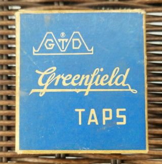 Vintage Greenfield Taps - Set Of 5 - Incomplete W/original Box