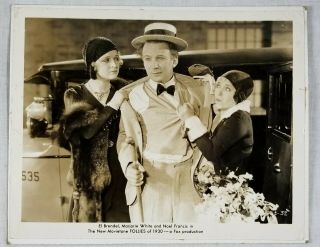Vtg Movie Advertising Promotional Photo Follies Of 1930 El Brendel Noel Francis