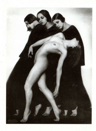 Retro Nude Foto Roff Rudolf Koppitz (1927) Black & Whites Gallery London