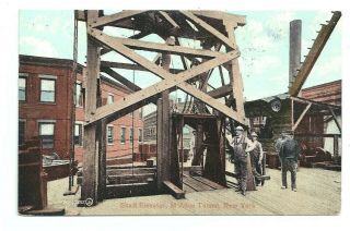 York City Ny - The Mcadoo Tunnel Construction Ca.  1908 Nyc Postcard
