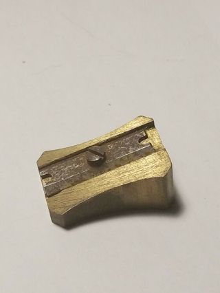 Vintage Brass Pencil Sharpener,  Made In Germany