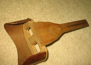 Antique Wooden Wood Vintage Stereoscope Stereoview Viewer Stock Part d 2