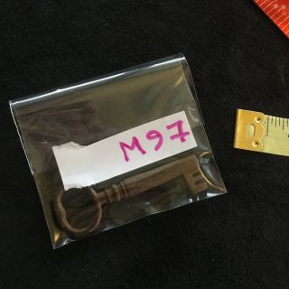 (M97) Antique Skeleton Key Metal key patinated collecting art lock accessories 5