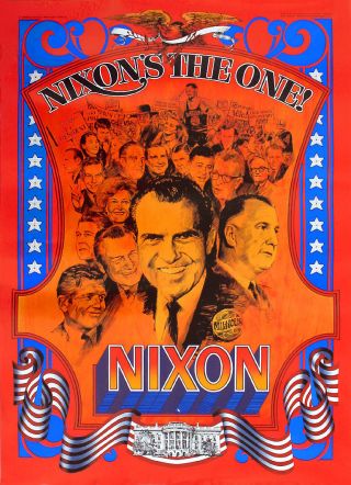 Classic Graphic 1968 Richard Nixon 