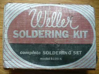Weller Soldering Kit,  Model 8100k