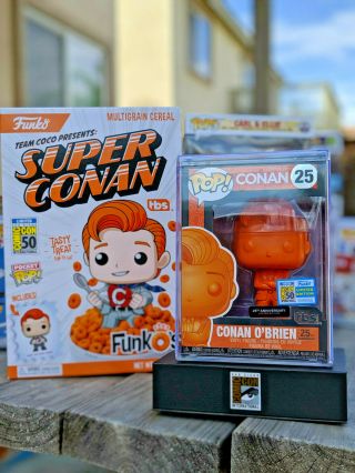 Sdcc 2019 Funko Pop Conan 25 Conan O 