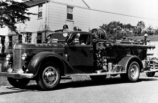 120,  Image Photo Cd: Berwyn Heights Vfd 14 Fire Apparatus Prince George 