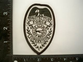 Old Federal Doe Los Alamos,  Nm Nts Police Patch Var.  Protect Security Team Spvr