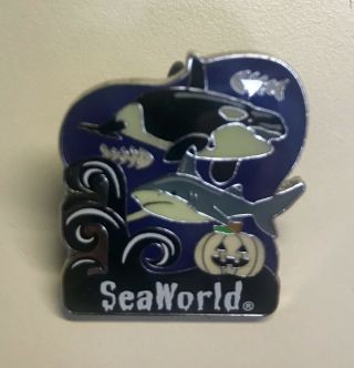 Seaworld Pin — “seasons Of Seaworld” Pin October,  Halloween - Limited Ed.