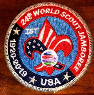 Usa Bsa Ist Staff Contingent Patch 2019 24th Boy Scout World Jamboree -