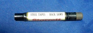 Vintage Starrett Co.  advertising Pencil Holder,  V Good,  Functional,  USA 2