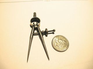 Vintage Craftsman Tools Miniature 2 7/8 " Machinist Dividers Very Good Cond.
