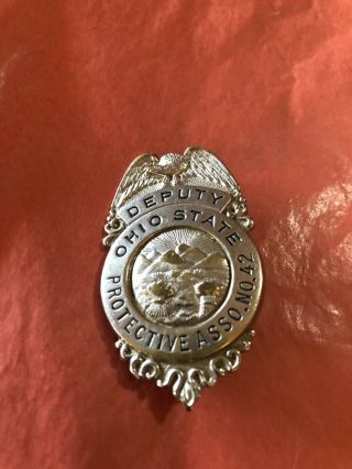 Antique Deputy Police Ohio State Badge