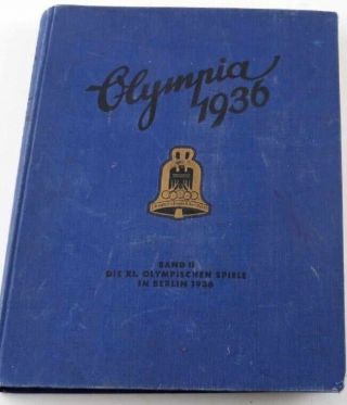 1936 Olympic Official Sports Book