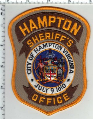 City Of Hampton Sheriff 