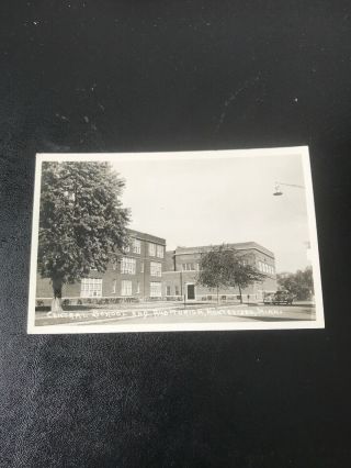 Vintage Photo Postcard Central School Auditorium Montevideo Minnesota