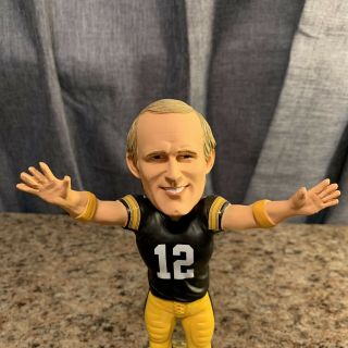 Terry Bradshaw Pittsburgh Steelers Bowl XIII Champ Ring NFL Bobblehead EX 7