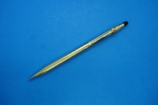 Vintage Cross Gold Filled Mechanical Pencil - - Sunoco Oil Advertising