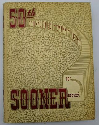 1954 Ou University Of Oklahoma " The Sooners " Yearbooks/annuals Vol 50