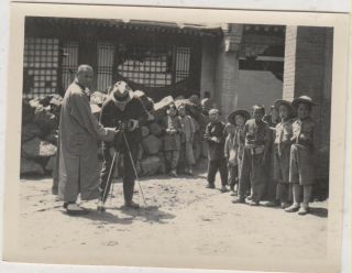 T) Photo 11x8cm North China Trip 1925 Kunkun? G